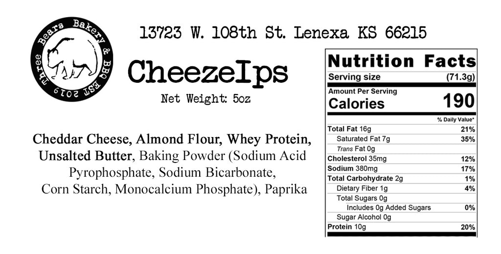 Cheeseips 5oz