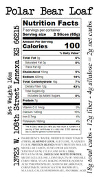 Polar Bear Bread Loaf